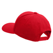 Offline Game Embroidered Solid Cotton Twill Pro Style Cap - Red OSFM