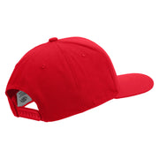 Offline Game Embroidered Solid Cotton Twill Pro Style Cap - Red OSFM
