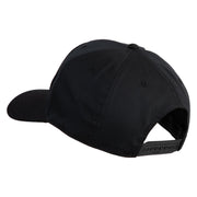 U.S. Army Air Corps Patched Solid Cotton Twill Pro Style Cap - Black OSFM