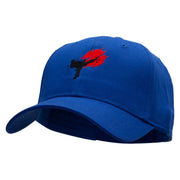 Karate Traning Embroidered Low Profile Cap