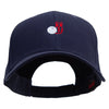 Bowling with Ball Logo Embroidered Low Profile Cap - Navy OSFM