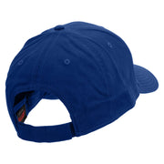 Bowling with Ball Logo Embroidered Low Profile Cap - Royal OSFM