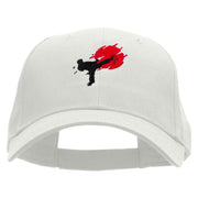 Karate Traning Embroidered Low Profile Cap