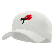 Karate Traning Embroidered Low Profile Cap