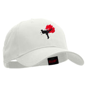 Karate Traning Embroidered Low Profile Cap