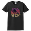 Retro Sunset Lady's Soft Spun Cotton Essential T-Shirt