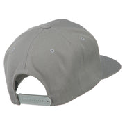 Old English L Embroidered Flat Bill Cap