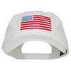 Line USA Flag Embroidered Washed Cap