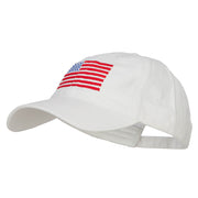 Line USA Flag Embroidered Washed Cap