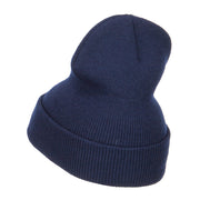 MA Massachusetts Embroidered Long Beanie