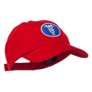 Caduceus Medicine Symbol Embroidered Cap