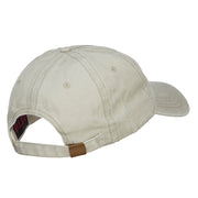 Line USA Flag Embroidered Washed Cap