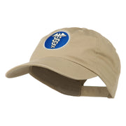 Caduceus Medicine Symbol Embroidered Cap