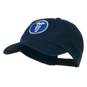 Caduceus Medicine Symbol Embroidered Cap