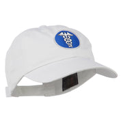 Caduceus Medicine Symbol Embroidered Cap