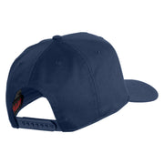 Expeditionary Force USMC Patched Solid Cotton Twill 5 Panel Prostyle Snap Cap - Navy OSFM