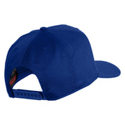Expeditionary Force USMC Patched Solid Cotton Twill 5 Panel Prostyle Snap Cap - Royal OSFM