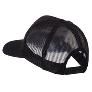 Europe Flag Letter Patched Mesh Cap