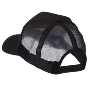 Europe Flag Letter Patched Mesh Cap