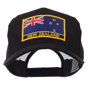 Europe Flag Letter Patched Mesh Cap