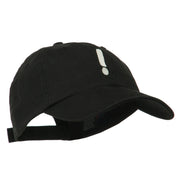 Exclamation Point Embroidered Cap