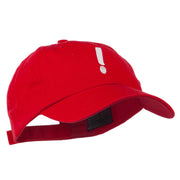 Exclamation Point Embroidered Cap