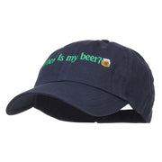 Where's My Beer Embroidered Low Cap