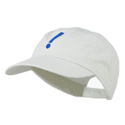 Exclamation Point Embroidered Cap