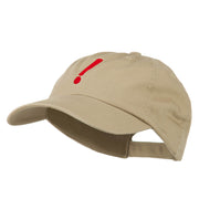 Exclamation Point Embroidered Cap