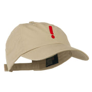 Exclamation Point Embroidered Cap