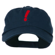 Exclamation Point Embroidered Cap