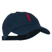 Exclamation Point Embroidered Cap