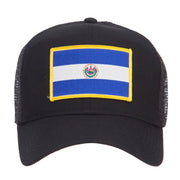 El Salvador Flag Patched Mesh Cap