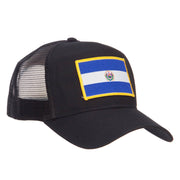 El Salvador Flag Patched Mesh Cap