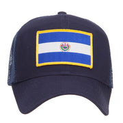 El Salvador Flag Patched Mesh Cap