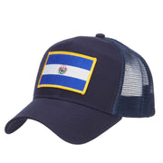 El Salvador Flag Patched Mesh Cap