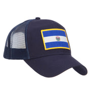 El Salvador Flag Patched Mesh Cap