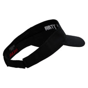 All Star Embroidered Cotton Twill Sun Visor - Black OSFM