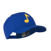 Eighth Note Music Symbol Embroidered Cap