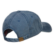 Tennessee State Flag Embroidered Washed Cap