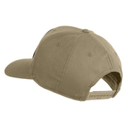 1st Armored Division Old Ironsides Patched Solid Cotton Twill Pro Style Cap - Khaki OSFM