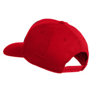 1st Armored Division Old Ironsides Patched Solid Cotton Twill Pro Style Cap - Red OSFM