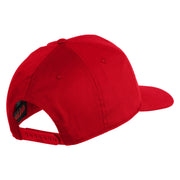 1st Armored Division Old Ironsides Patched Solid Cotton Twill Pro Style Cap - Red OSFM