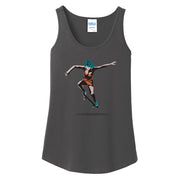 Ollie Graphic Lady's Core Cotton Tank Top