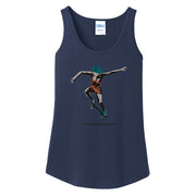 Ollie Graphic Lady's Core Cotton Tank Top