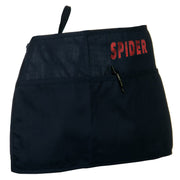 Spider Font Embroidered 3 Pockets Chef's Apron - Navy OSFM