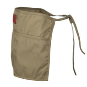 Spider Font Embroidered 3 Pockets Chef's Apron - Khaki OSFM