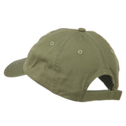 Peace on Earth Embroidered Washed Cap