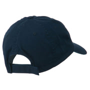 Peace on Earth Embroidered Washed Cap