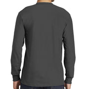 Men's Port & Company Tall Long Sleeve Pocket T-Shirt